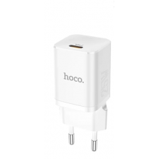 Сетевое зарядное устройство (СЗУ) белое 25W QC3.0 Hoco N19